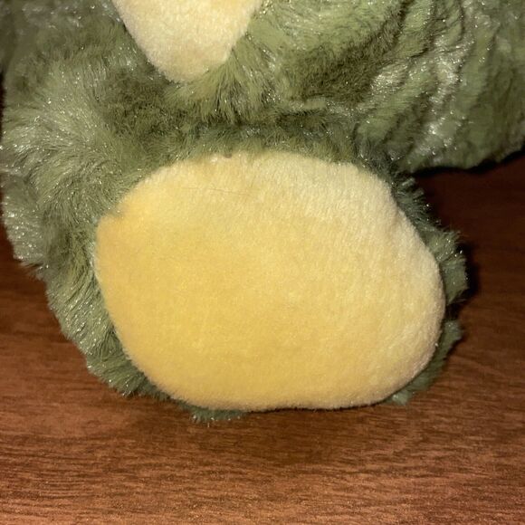 Goffa Dinosaur Plush Stuffed Animal Toy Sitting Triceratops Green - 10.5" Tall - Picture 11 of 13